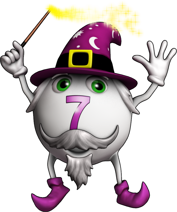 Lottery Wiz™ - Cartoon Clipart (751x900), Png Download