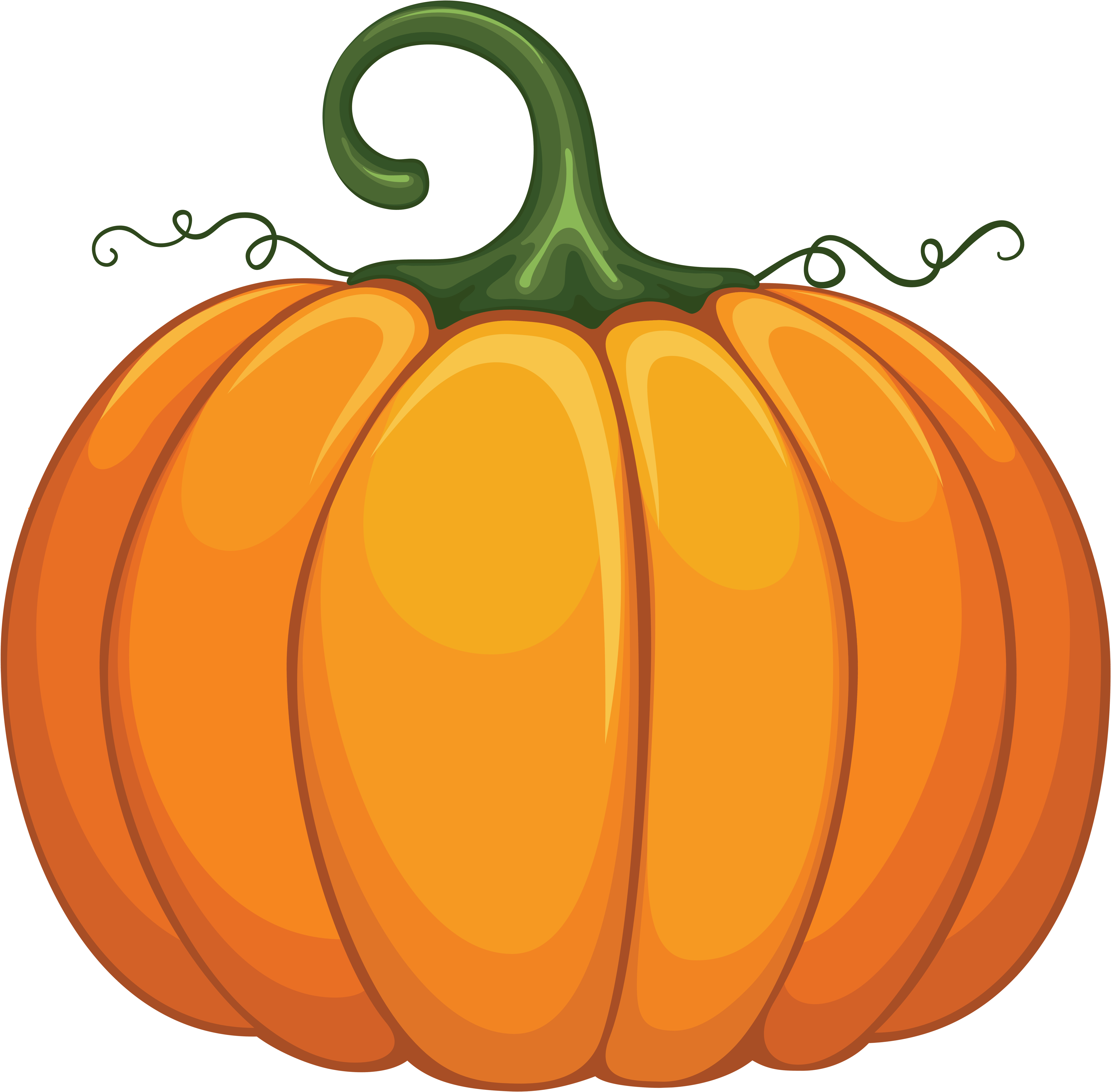 Transparent Background Pumpkin Clipart - Png Download (5770x5669), Png Download