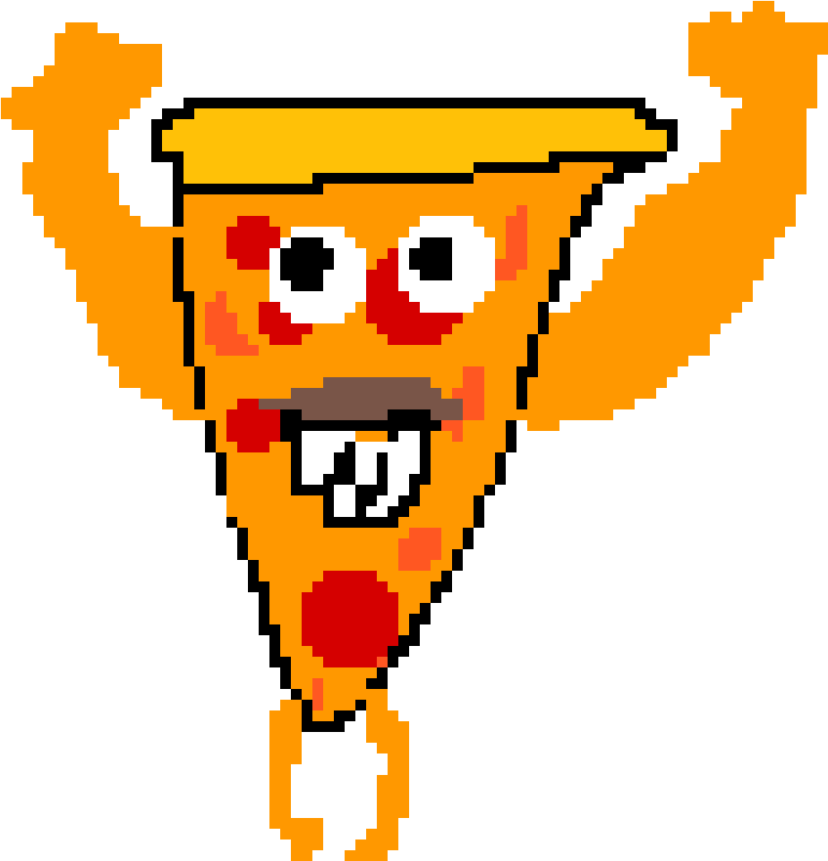 Pizza Man - Cartoon Clipart (1200x1200), Png Download