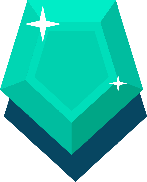 Sapphire Badge Clipart (593x733), Png Download