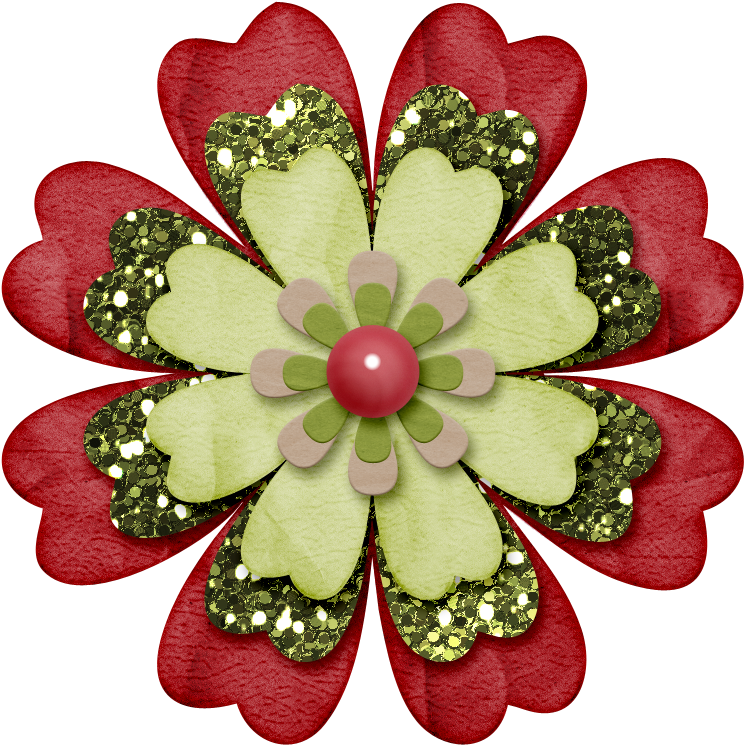 ○‿✿⁀flowers‿✿⁀○ - Artificial Flower Clipart (750x752), Png Download