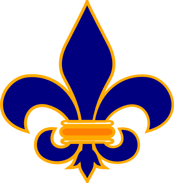 Fleur De Lys Png Clipart (570x599), Png Download