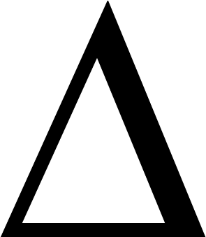 Clipart Delta Symbol - Sign - Png Download (1090x354), Png Download