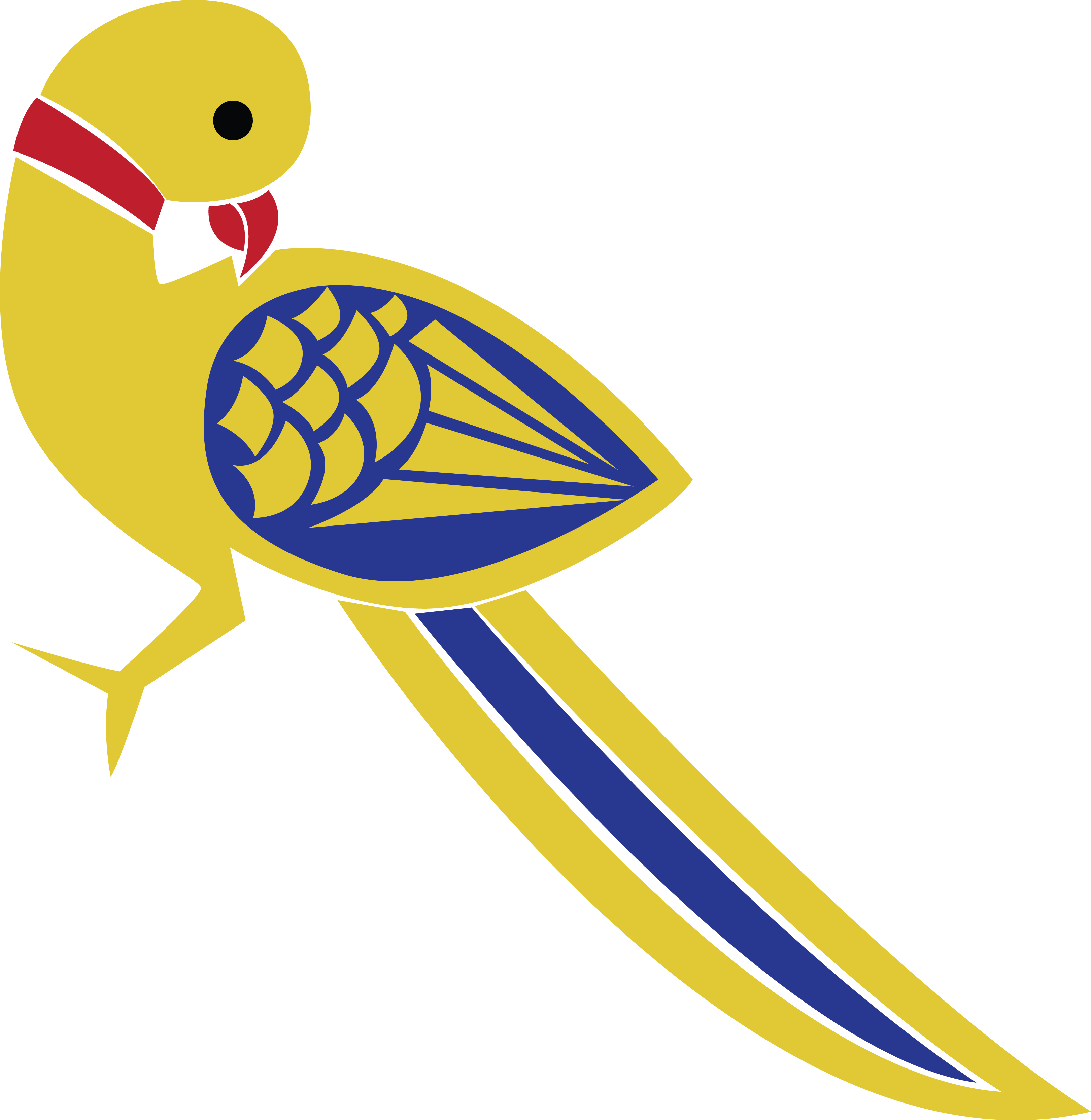 Bird Clipart (3241x3327), Png Download