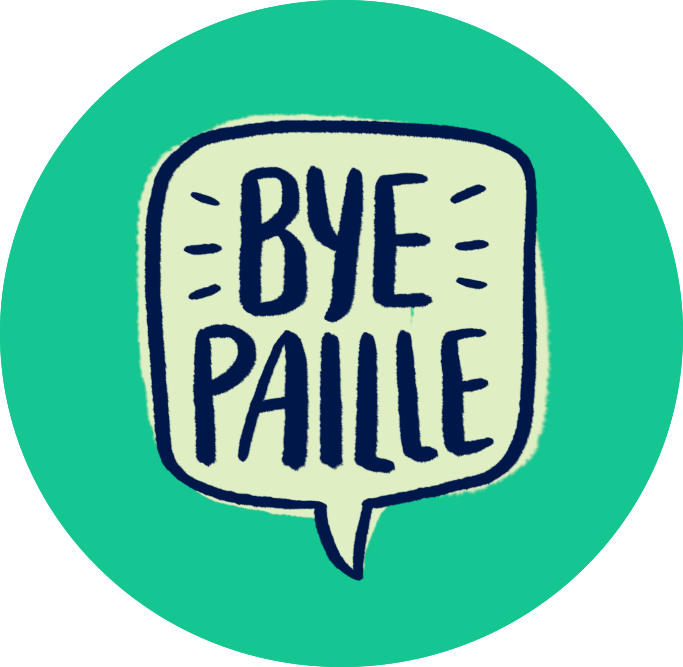 Logo Bye Paille - Bye Paille Clipart (683x667), Png Download