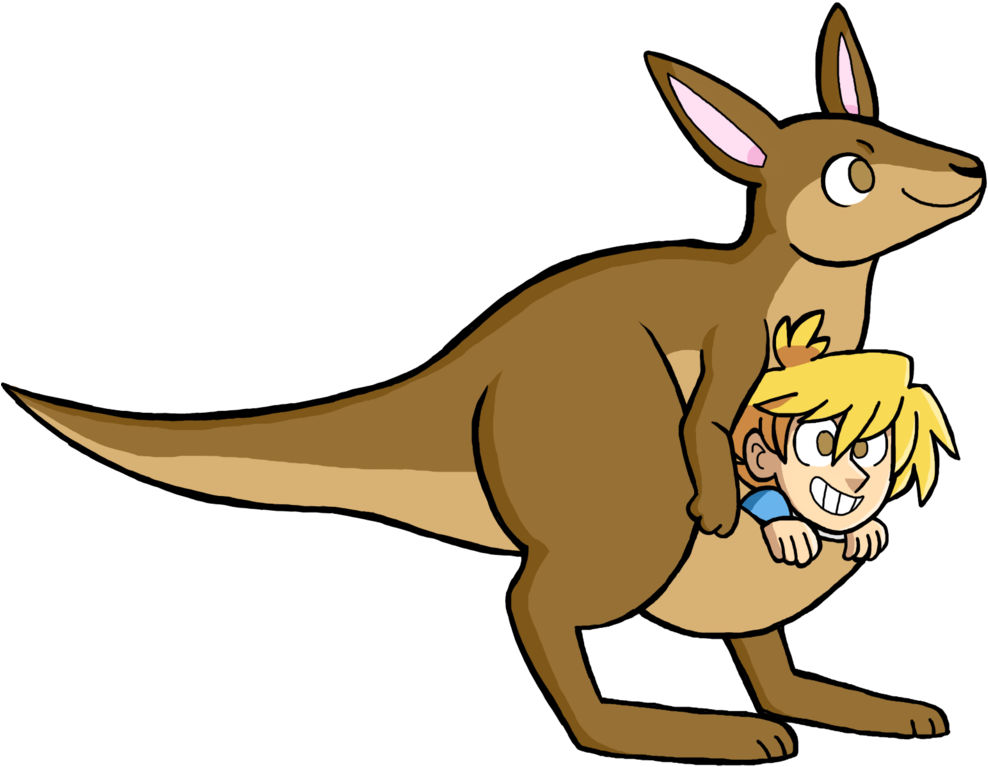 Drawing Kangaroo Marsupial - Kangaroo Clipart (1024x768), Png Download