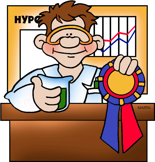 Clip Art Library Library Lab Person Frames Illustrations - Science Fair Clip Art - Png Download (559x628), Png Download
