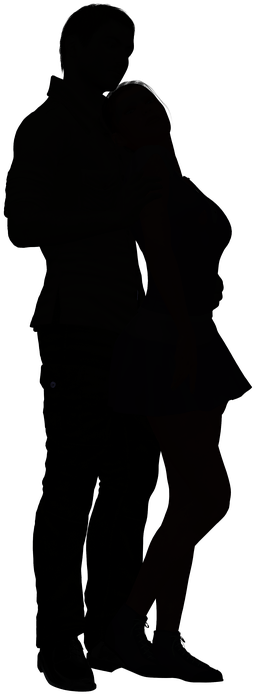 Romance Cliparts 19, Buy Clip Art - Silhouette - Png Download (658x720), Png Download