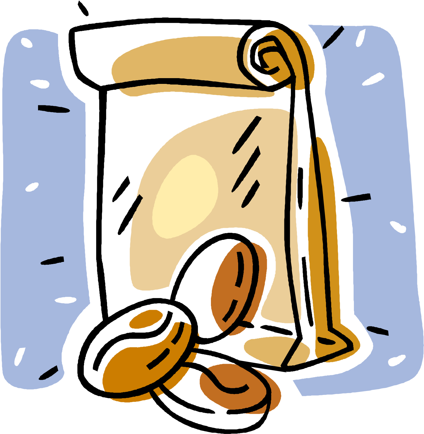 Care Packages Will Also Contain Some Yummy Reindeer - Coffee Clipart (1421x1466), Png Download