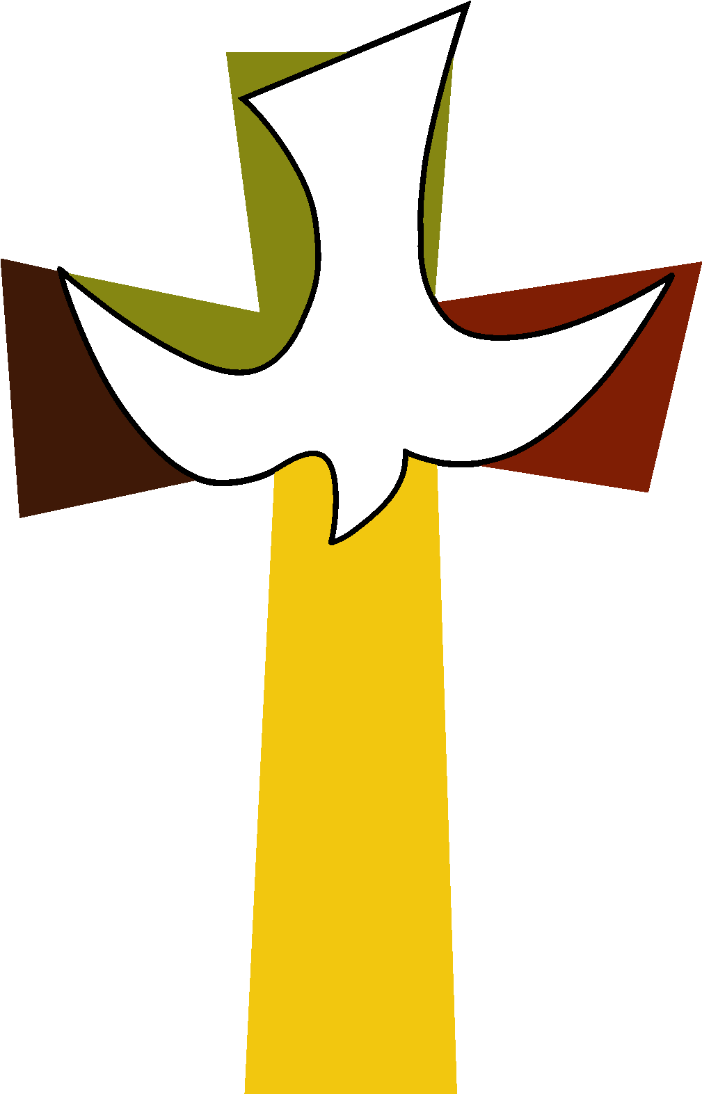 New Covenant Fellowship - Logo Clipart (1048x1637), Png Download