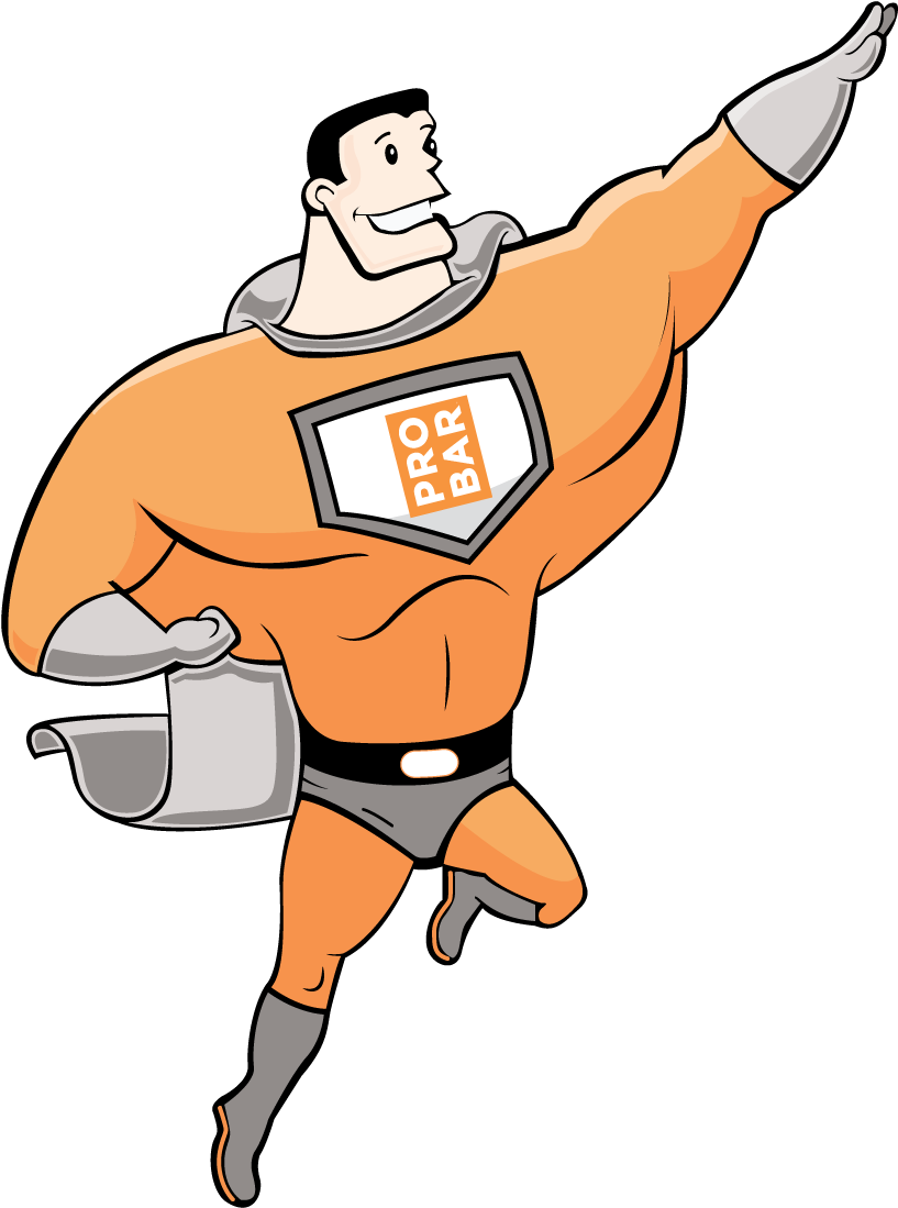 Picture Transparent Download Why Eating Probar Meal - Superhero Clipart (847x1200), Png Download