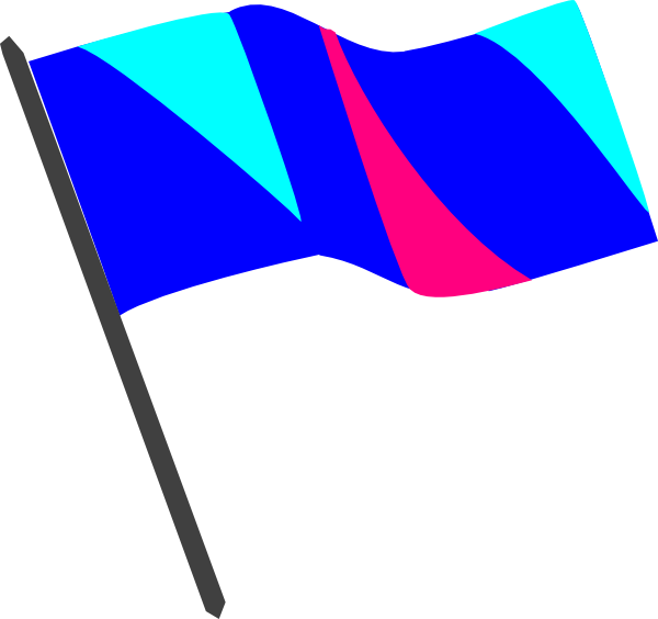 How To Set Use Blue Pink Turquoise Svg Vector Clipart (600x564), Png Download