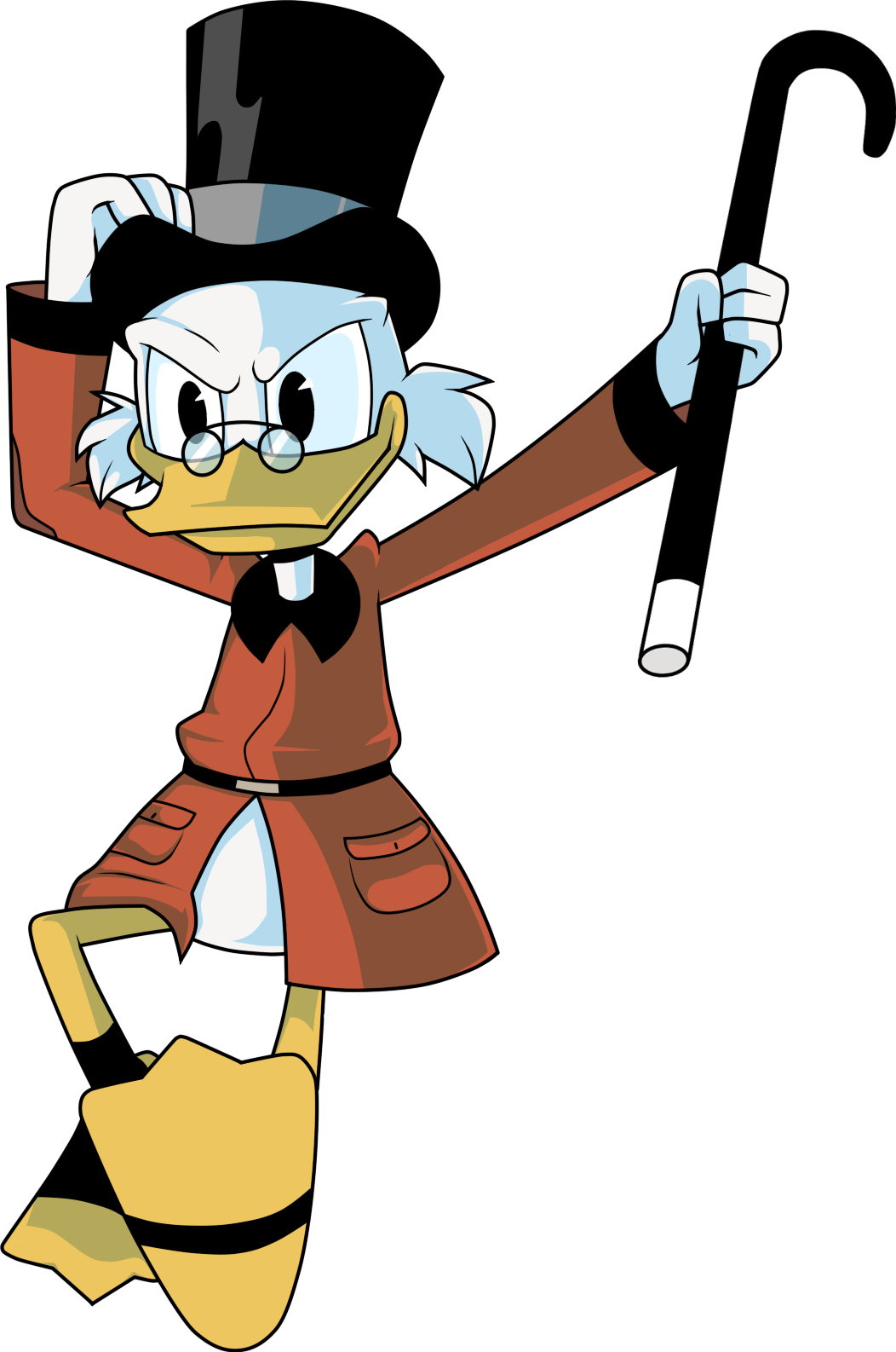 Mcduck-2017 - Scrooge Mcduck 2017 Cane Clipart (1052x1586), Png Download