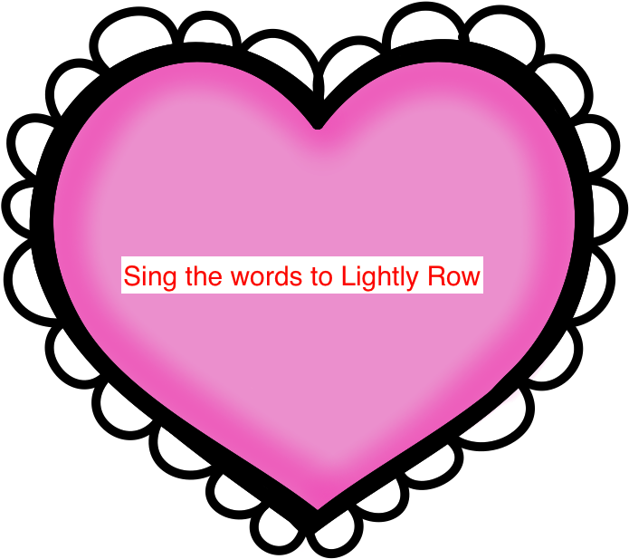 Pre-twinkle Suzuki Violin Group Class Ideas - Valentines Clipart Black And White - Png Download (778x688), Png Download