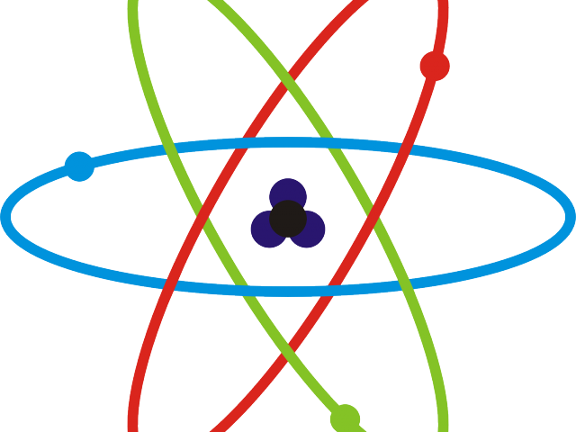 Molecules Clipart Cute - Atom Png Transparent Png (640x480), Png Download