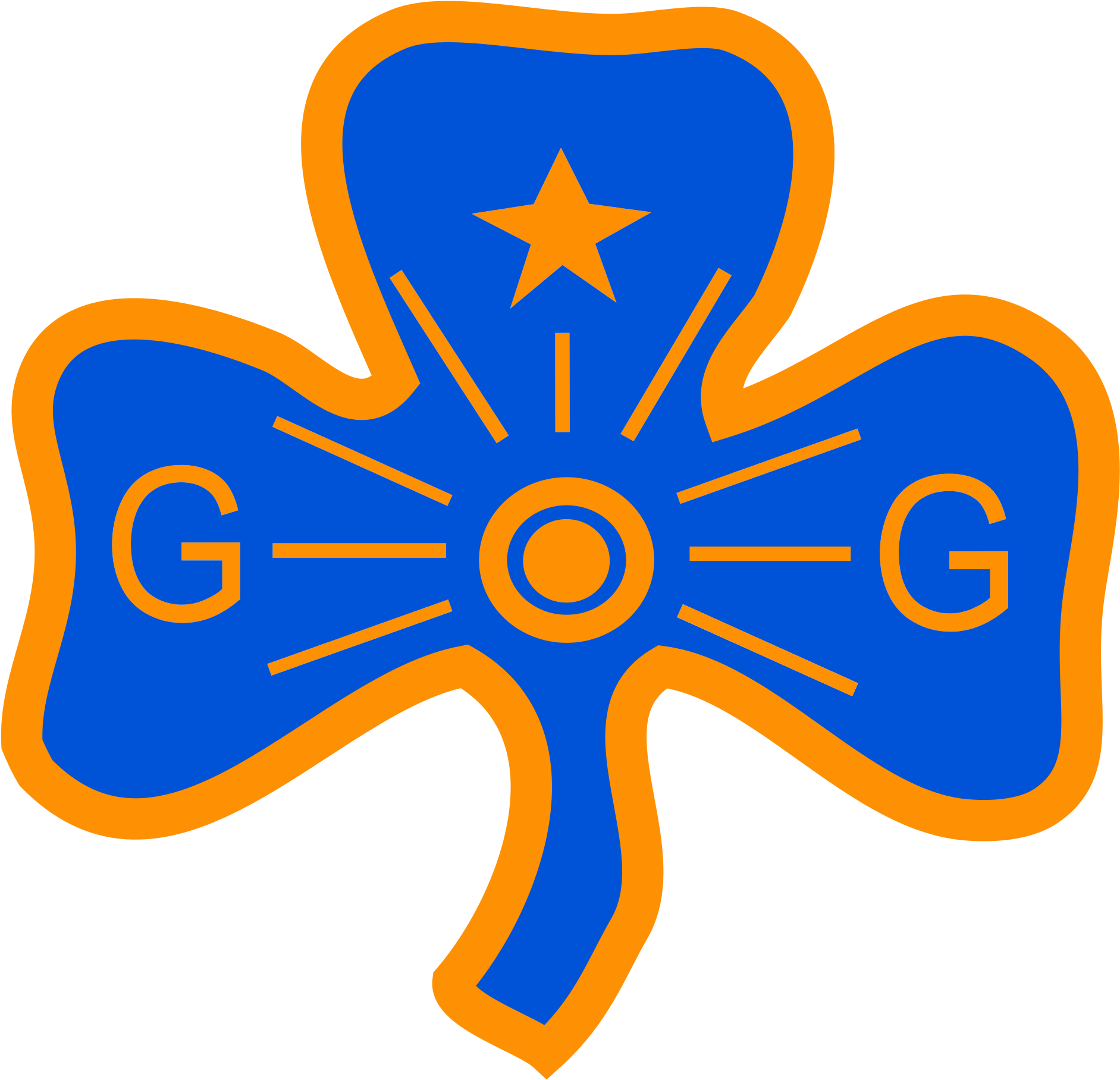 Asociación Nacional De Muchachas Guías De Guatemala - Cross Clipart (2000x1944), Png Download