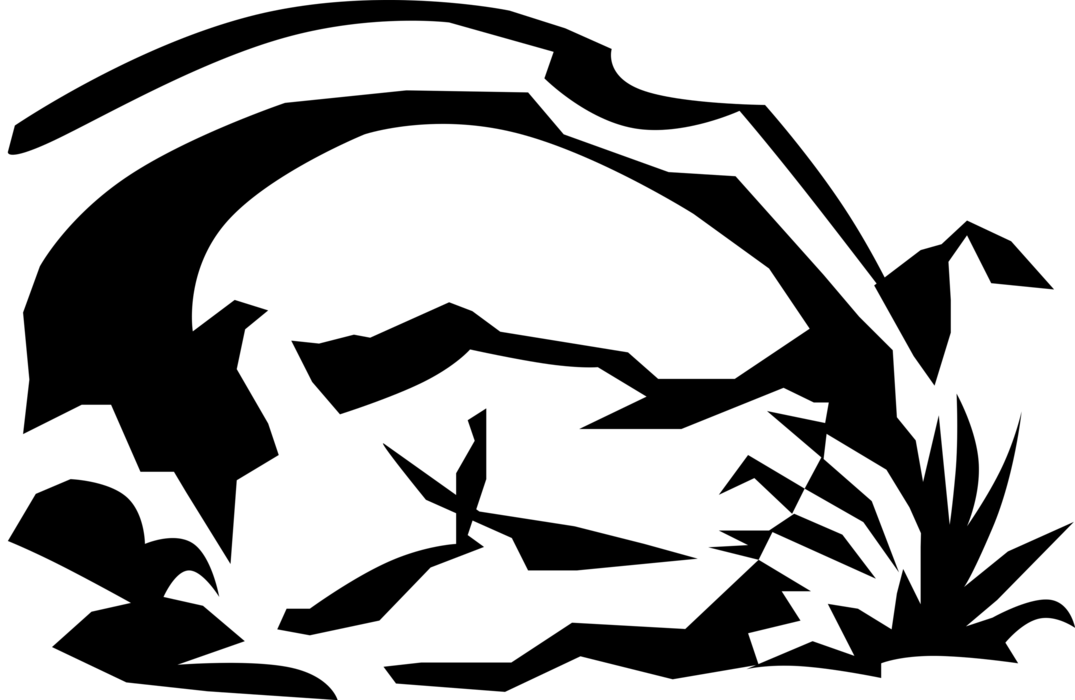 Arches National Park Utah Image Illustration Of Clipart (1075x700), Png Download