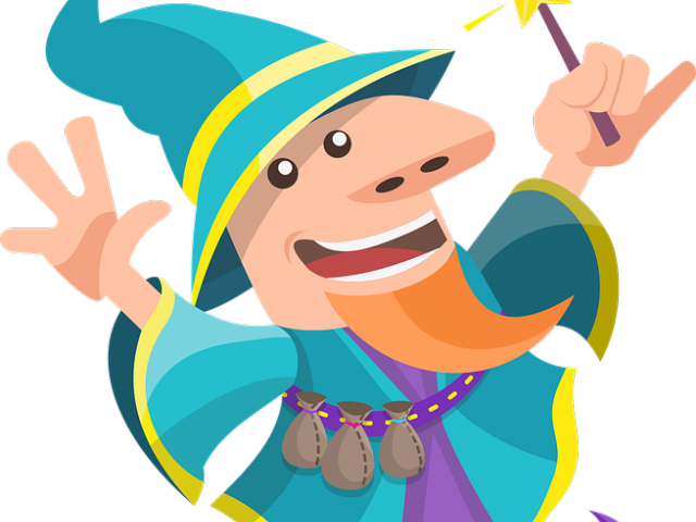 Magical Clipart Girl Magician - Magician - Png Download (640x480), Png Download