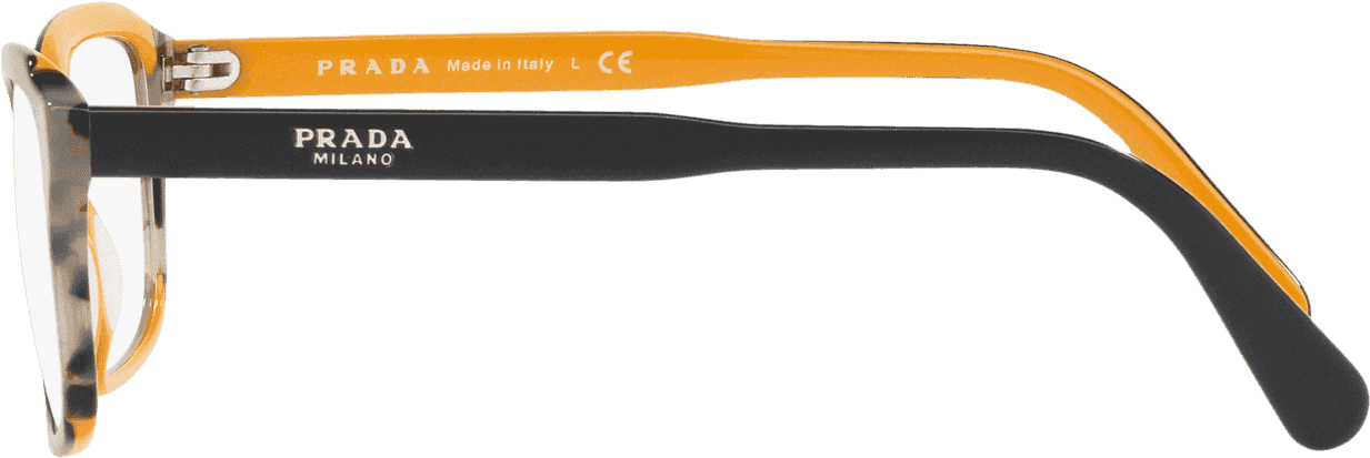 Pr 01vv Glasses In Blue On Yellow - Plastic Clipart (1920x2000), Png Download