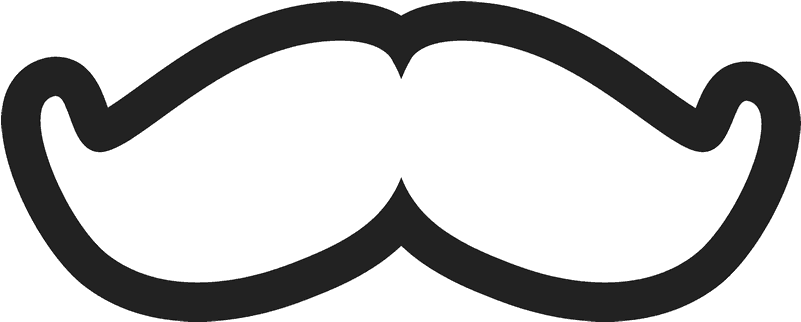 Moustache Clipart Pop Art - Pop Art - Png Download (800x800), Png Download