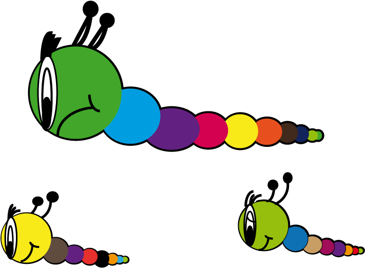 Gusanos Con Borde - Worm Clipart (842x595), Png Download