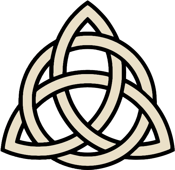 The Cole Foundation For Lung Cancer Research - Triquetra With Circle Clipart (600x558), Png Download