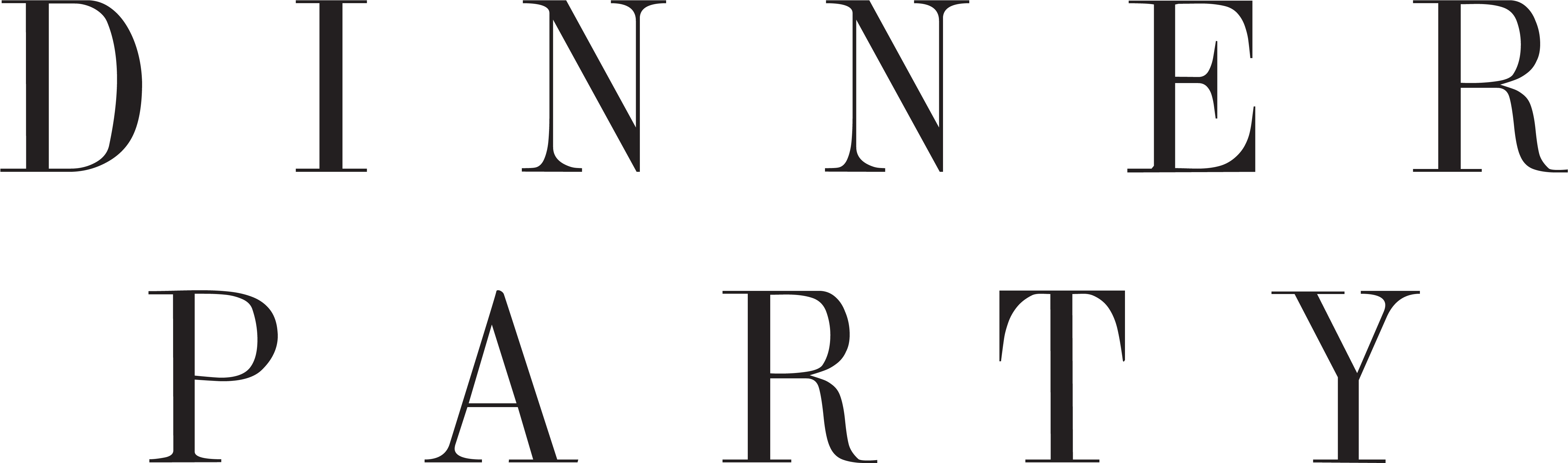 Dinner Party Clipart (5001x1725), Png Download