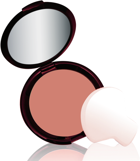 Colorete Compacto Con Espejo Spf8-vit - Face Powder Clipart (600x600), Png Download