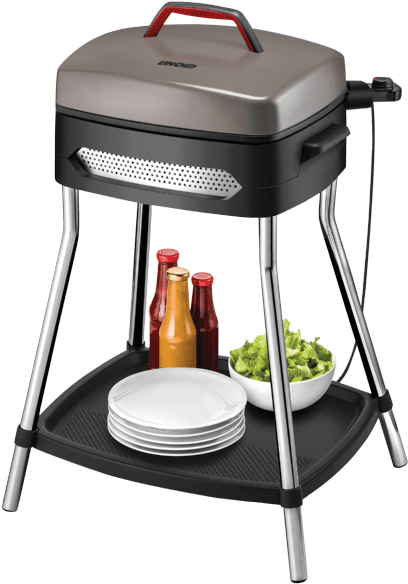 Unold 58580 Barbecue Power Elektrogrill - Popcorn Gratar Clipart (786x587), Png Download