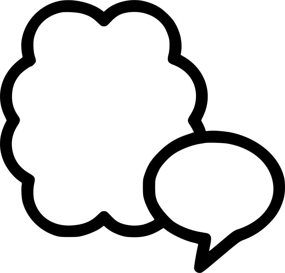 Brainstorm Brainstorming Discussion Chat Knowledge - Icon Clipart (980x940), Png Download