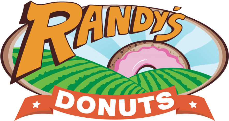 Randy's Donuts Clipart (1024x522), Png Download