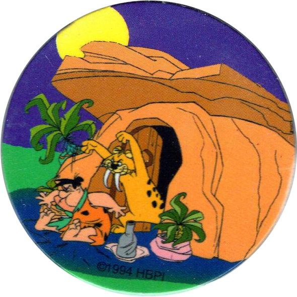 Baby Puss The Flintstones Clip Art - Flintstone Cartoon House - Png Download (600x600), Png Download
