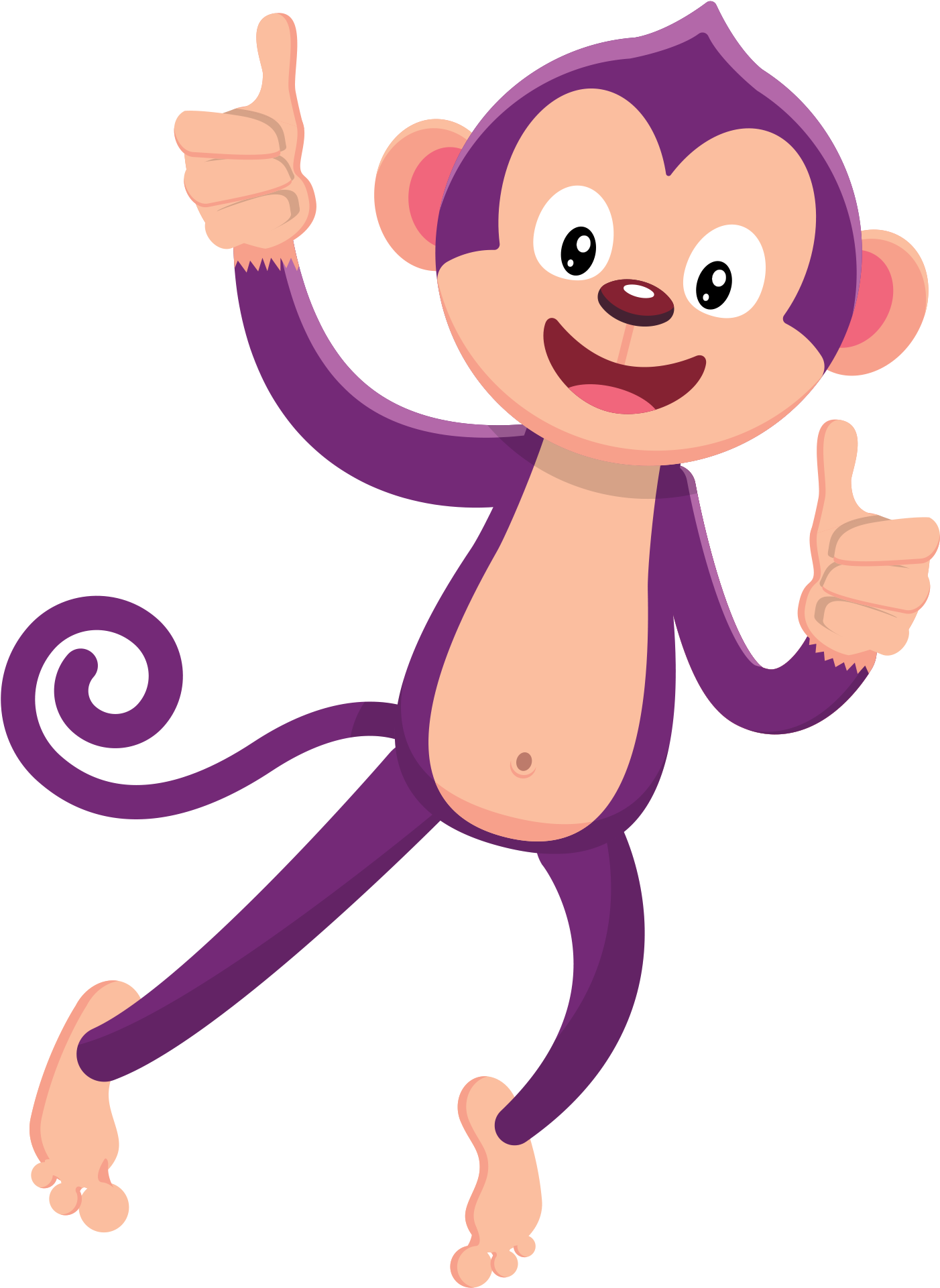 Caremonkey Free Demo - Cartoon Clipart (1416x1925), Png Download