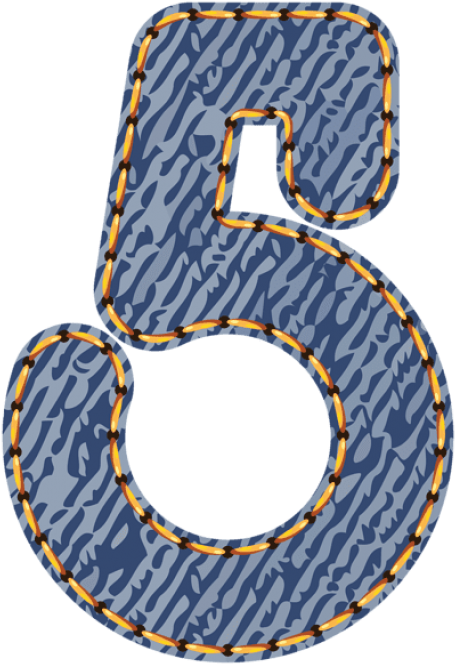 Free Png Jeans Number Fivepicture Png Images Transparent Clipart (480x685), Png Download