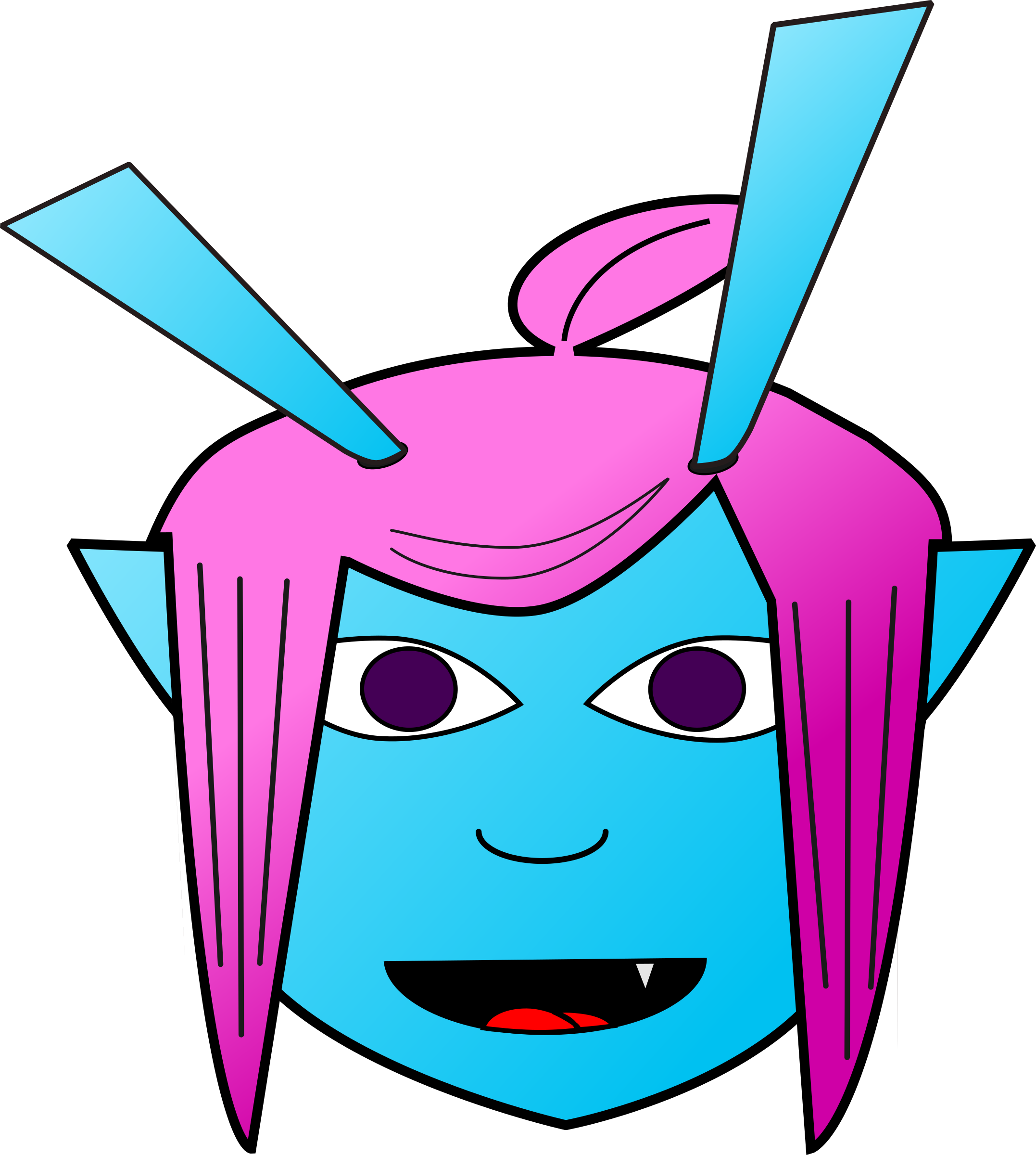 Kaname Kuran Vampire Cartoon Comics Drawing - Clip Art - Png Download (673x750), Png Download