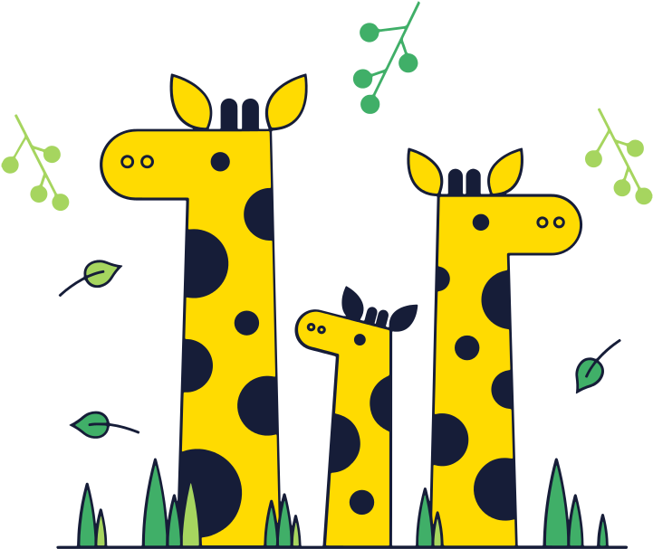 Serving The Greater Houston Tx Area, Houston Tx Party - Giraffe Clipart (1400x980), Png Download