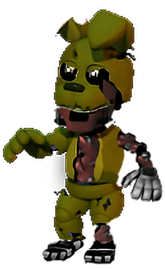 Ignited Springtrap Adventure Png Clipart (1024x1024), Png Download