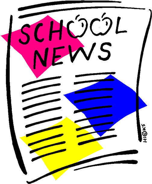 Welcome Picture Transparent - School Newspaper Clipart - Png Download (550x656), Png Download