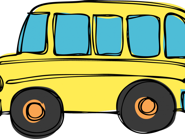 Bus Clipart Transparent Background - Png Download (640x480), Png Download