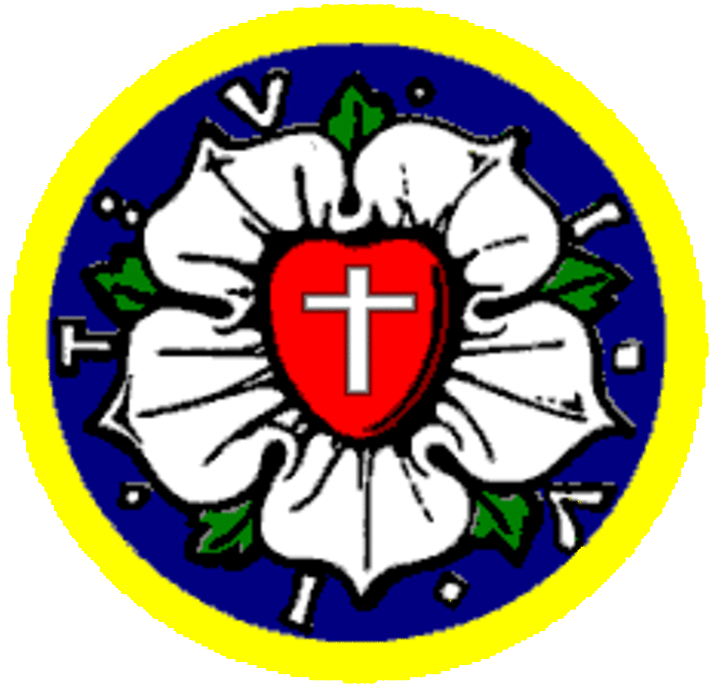 Die Lutherrose - Lutheranism Clipart (2264x2195), Png Download