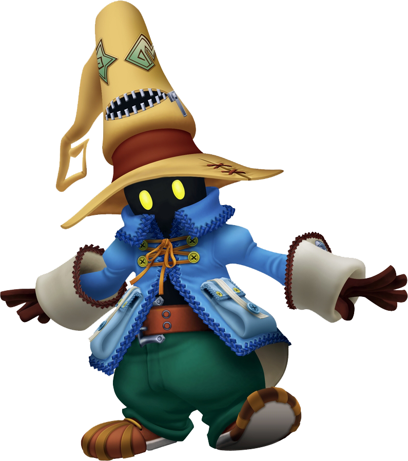 Vivi Is The Most Kawaii Black Mage In All Of Final - Kingdom Hearts Vivi Clipart (795x899), Png Download