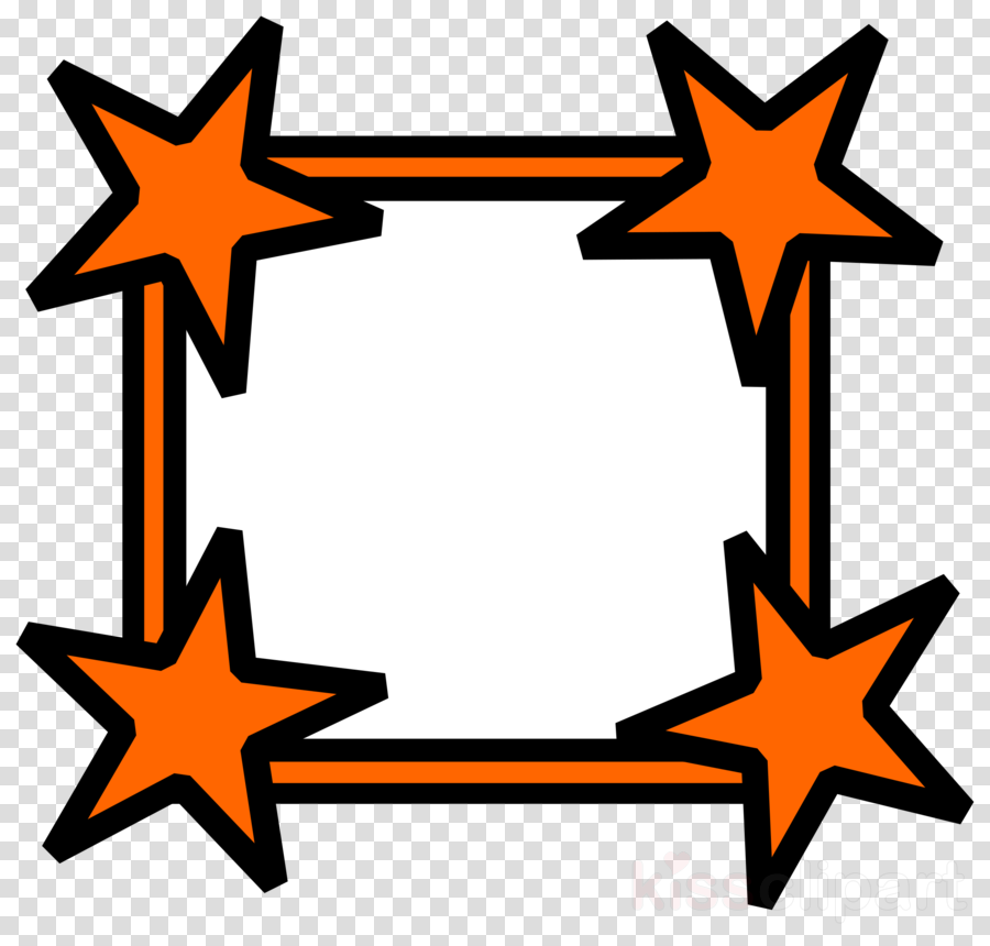 Star Clipart Borders And Frames Clip Art - Clip Art - Png Download (900x860), Png Download