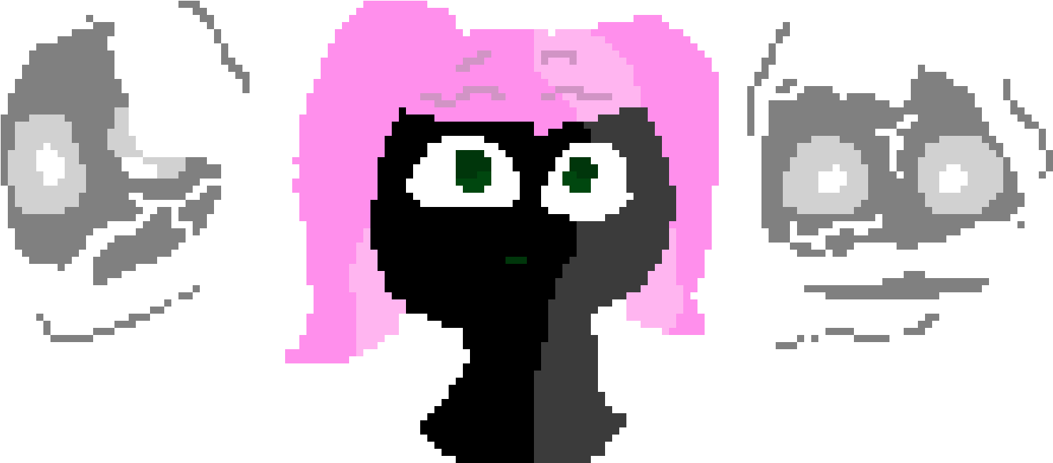 Ghost Base - Pixel Art Clipart (1570x830), Png Download