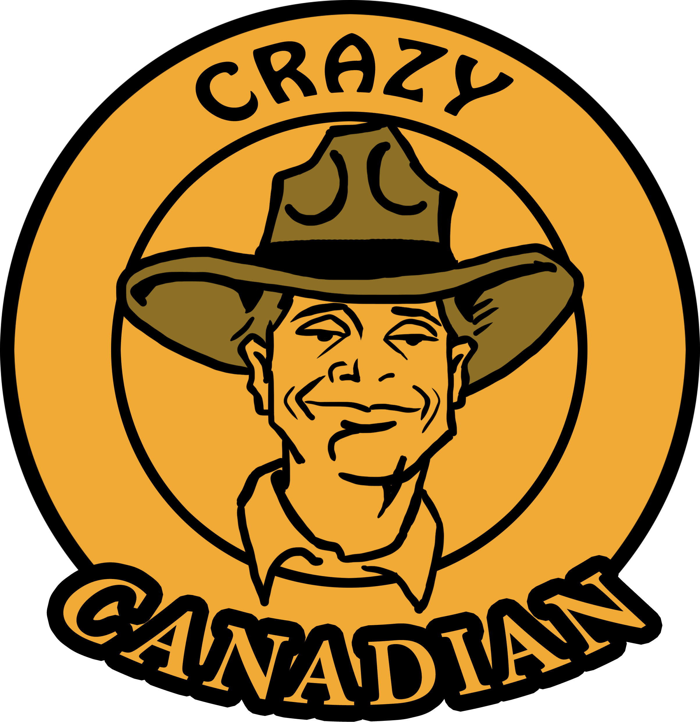 Crazy Canadian Clipart (2407x2484), Png Download