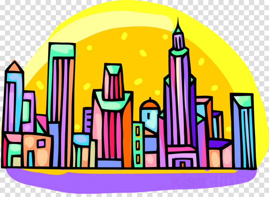 City Scene Clipart Clip Art - City Scene - Png Download (900x660), Png Download
