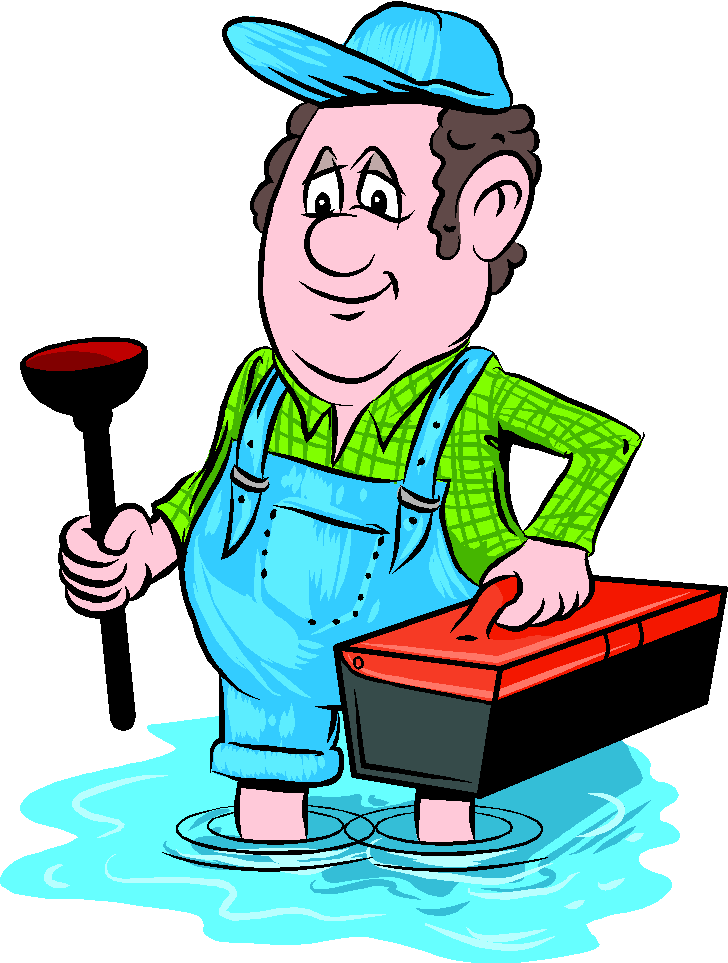 You Bought Your New House, Put In New Carpet And Just - Plumber Clipart (728x963), Png Download