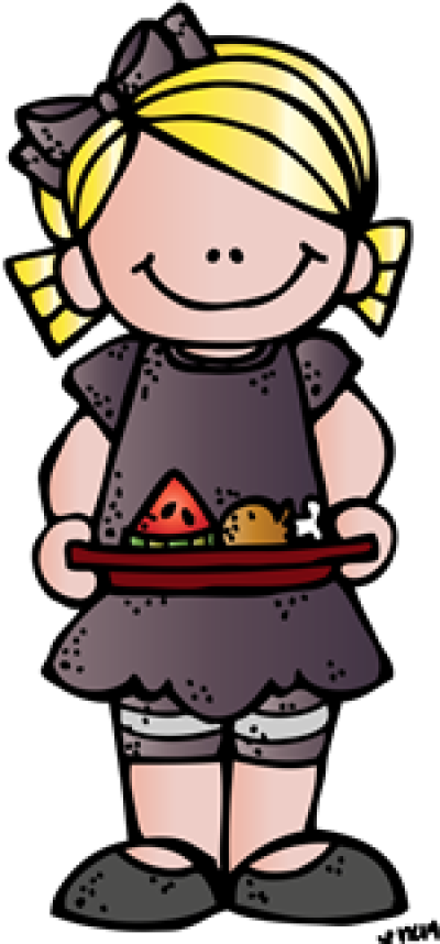 Los Derechos De Autor Melonheadz Clipart - Melonheadz Lunch Clip Art - Png Download (400x858), Png Download