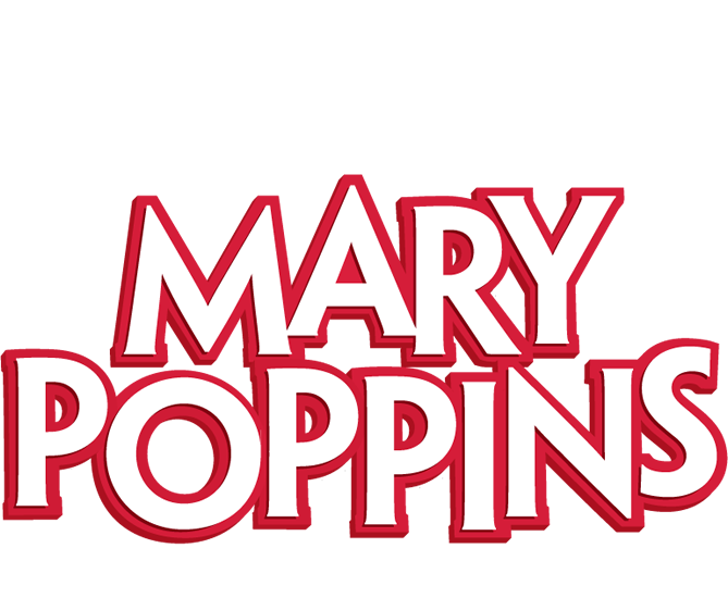 The New Zealand Musical Theatre Consortium Production - Mary Poppins Logo Png Clipart (669x550), Png Download
