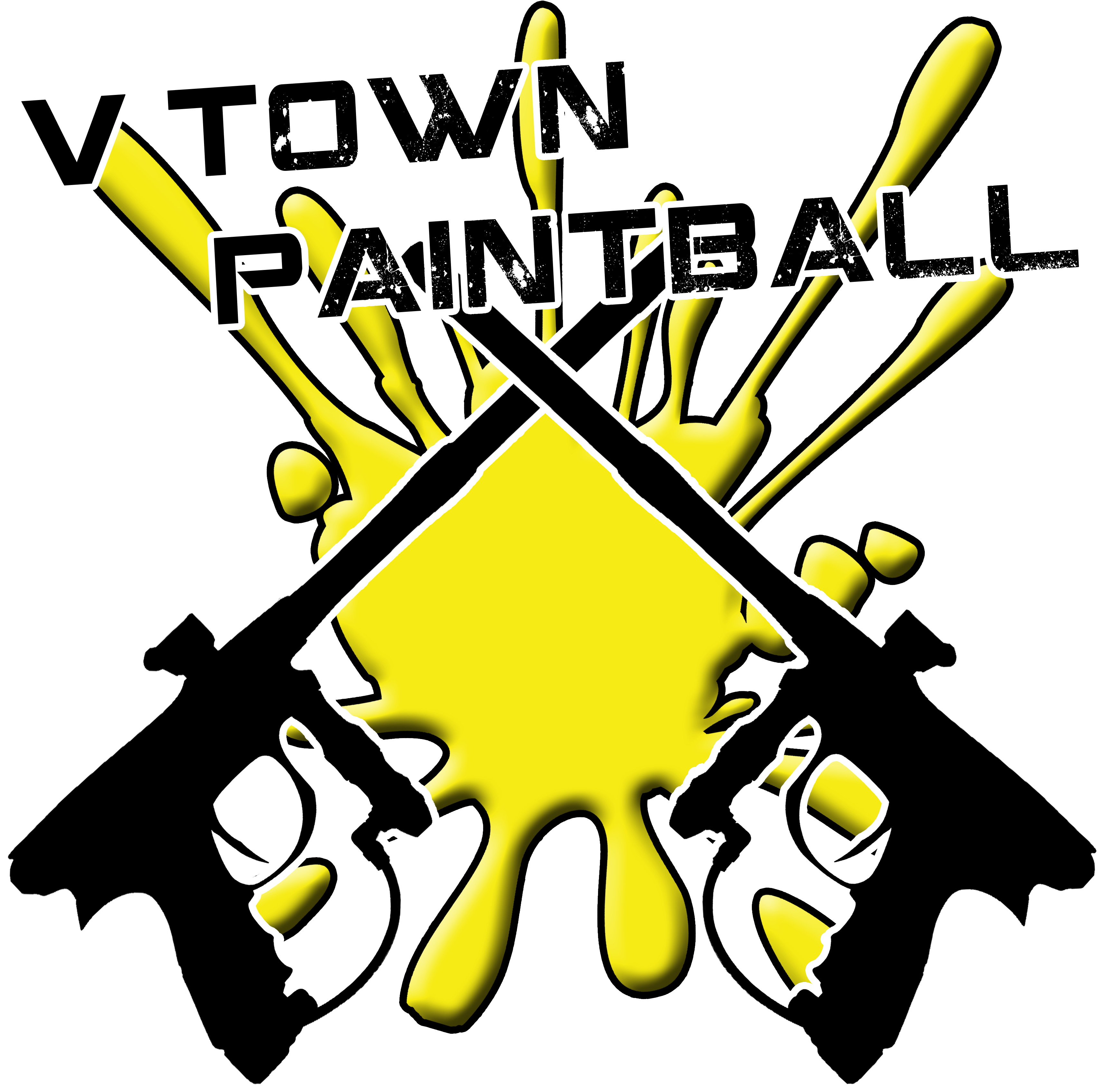 V-town Paintball Clipart (3456x3456), Png Download