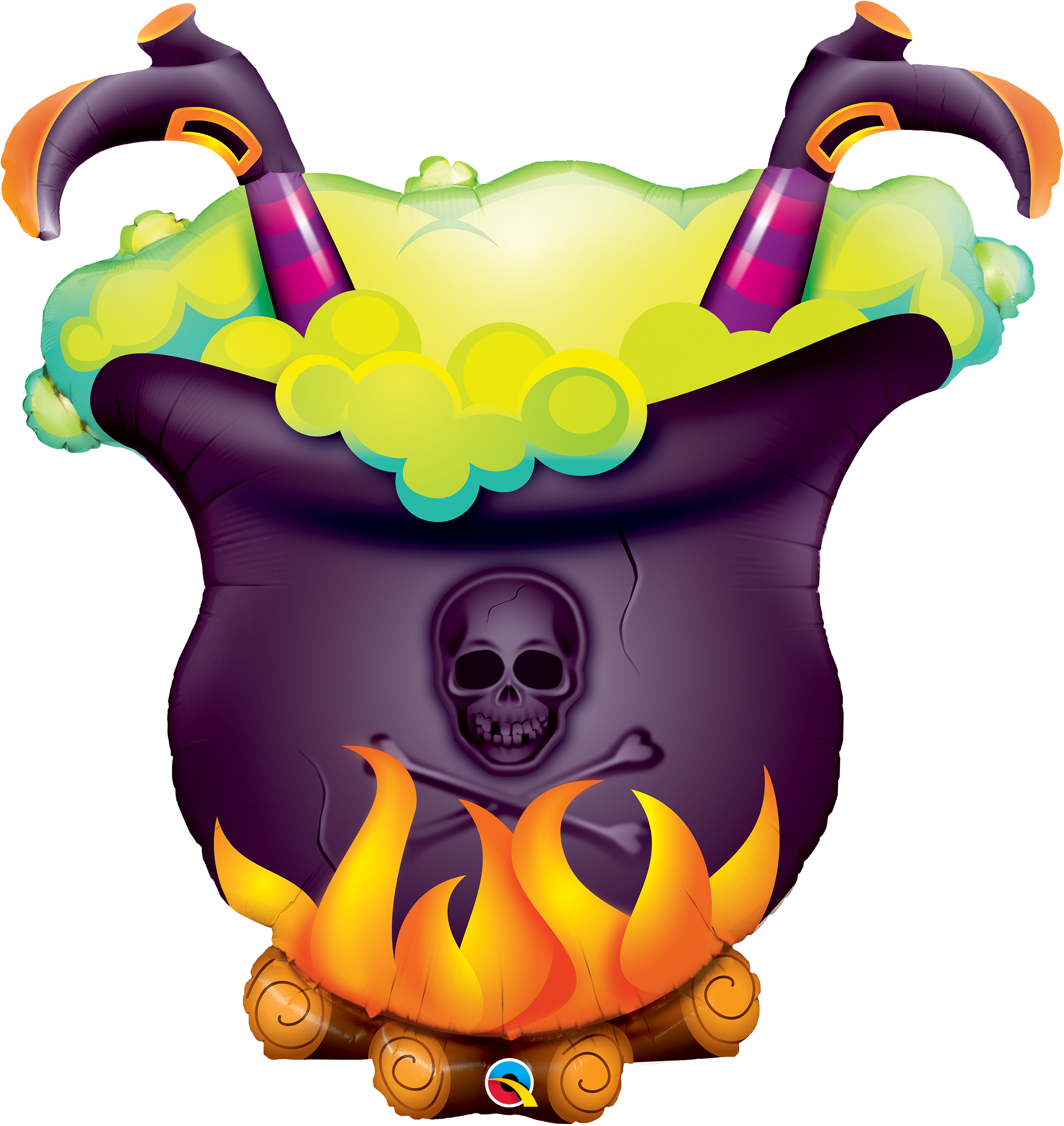 Brew Clip Witches - Burton & Burton Toy Foil Balloon 40" - Png Download (2180x2305), Png Download